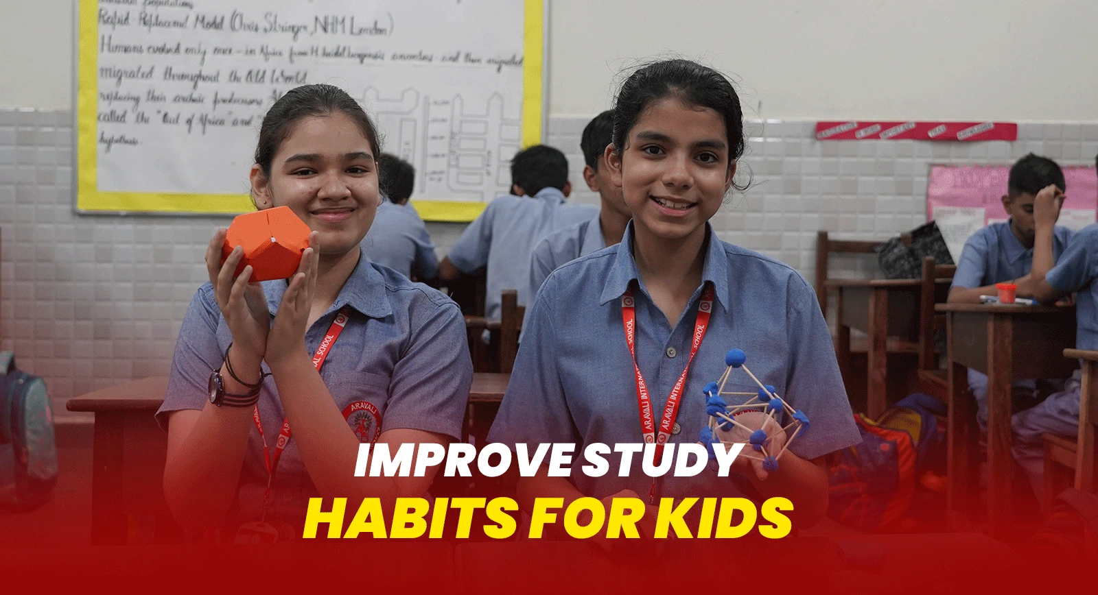 How does the best CBSE school in Faridabad help improve study habits for kids?